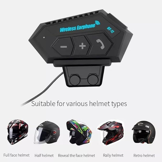 Motorcycle Helmet Wireless Dual Earphone